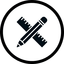 Image of construction tools including a ruler, pencil, and measuring tape for building projects.
